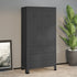 Lady Jillian -  Industrial Wardrobe Anthracite 90x50x180 cm Metal